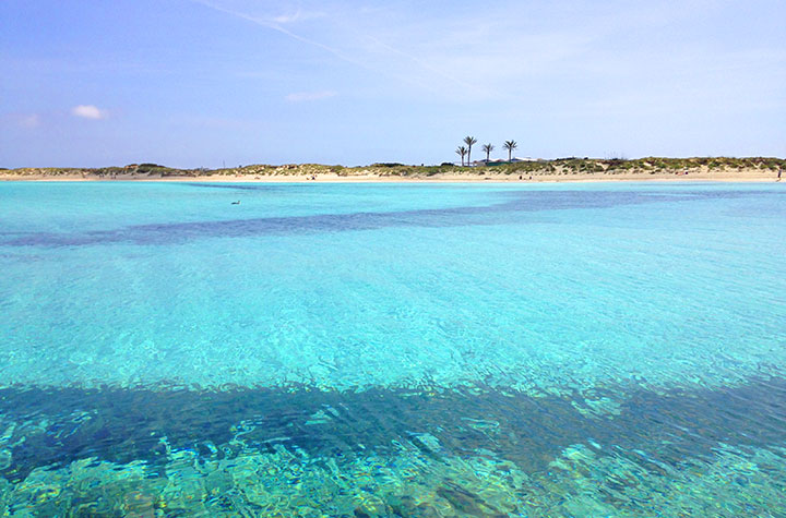 Playa de Illetas Formentera